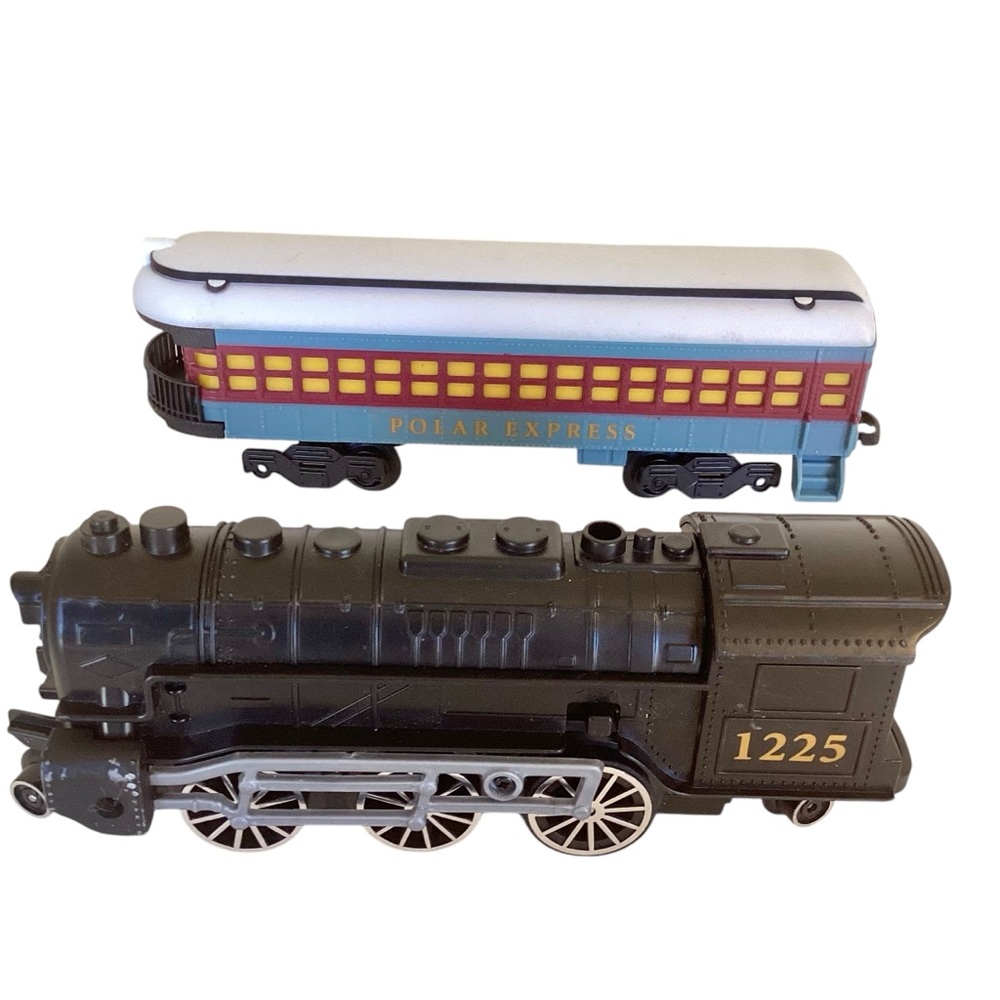 The Polar Express Train Locomotive Engine & Passenger Car